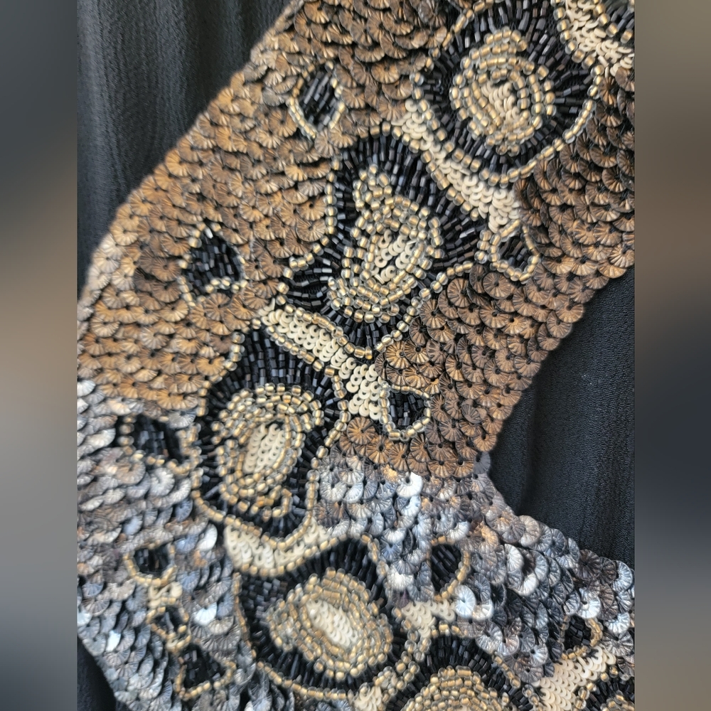 Yoana Baraschi Python Embellished Long Sleeved Bl… - image 3